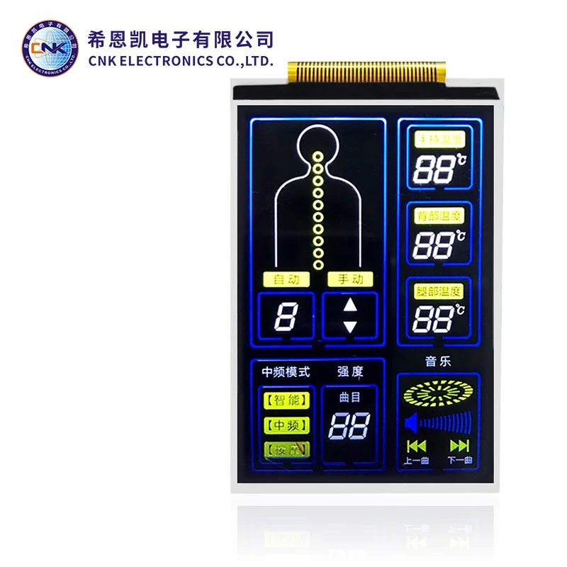 ສະແດງ LCD 8 ສ່ວນ